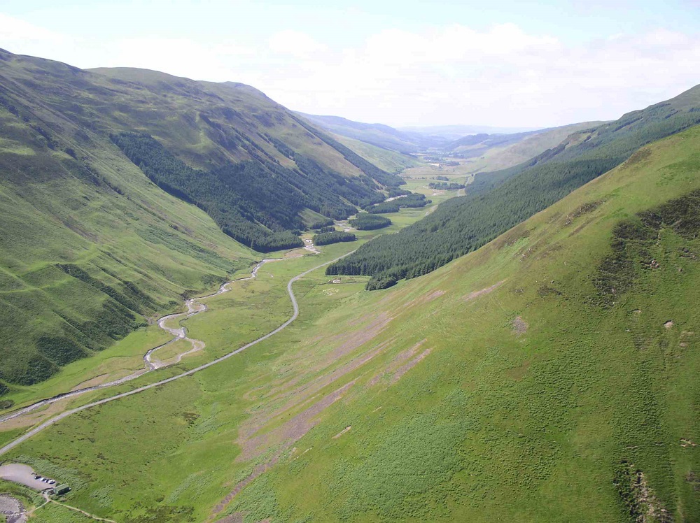 Moffatdale glacial trough.