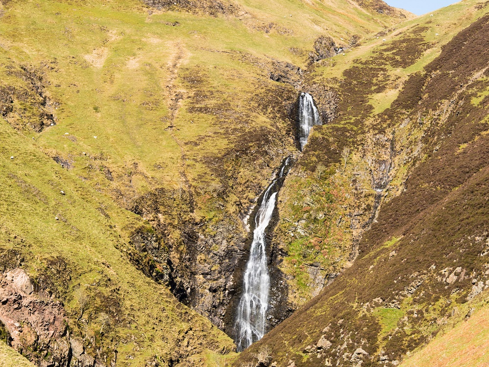 Grey Mare’s Tail waterfall.
