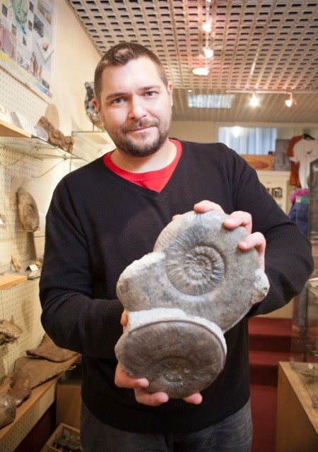 Matt Dale - Mr Wood's Fossil Shop, Edinbvurgh