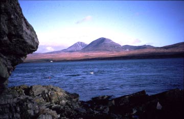 The Paps of Jura from Caol lla, Islay